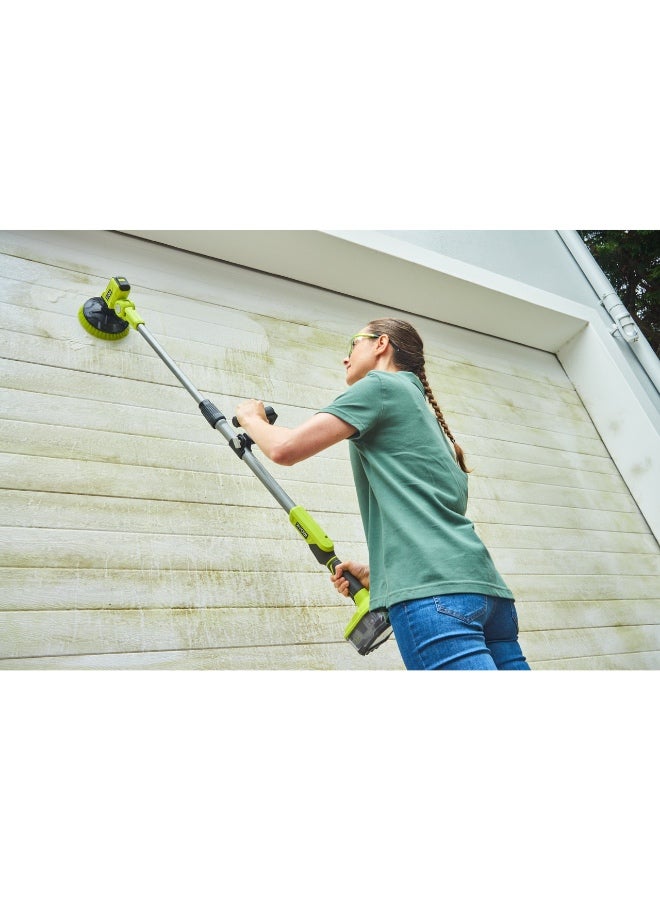 RYOBI Tools ONE+ Telescopic Power Scrubber with 1.4m pole - Image 5